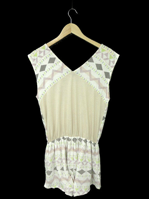 ジェラートピケガーデン Gelato Pique Garden サロペット オールインワン ノースリーブ F 白 ピンク Yk23 レディース ベクトル 中古 の通販はau Pay マーケット ブランド古着のベクトル