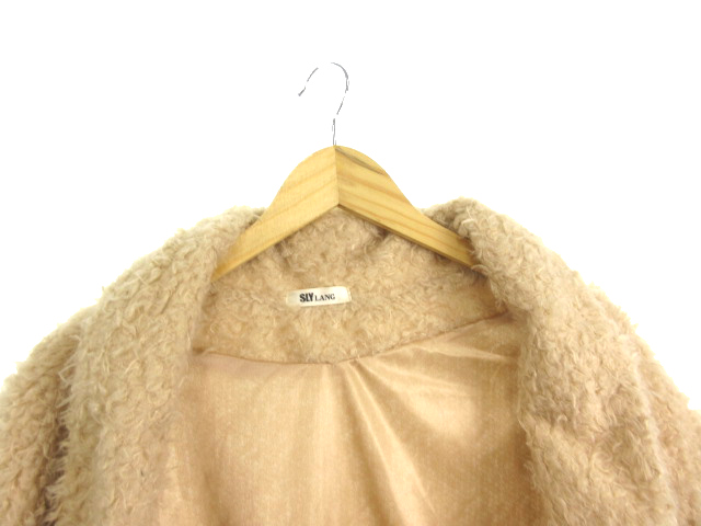 中古 スライ ラング Sly Lang カーディガン ボレロ 七分袖 F ベージュ Yt5 レディースの通販はau Pay マーケット ブランド古着のベクトル