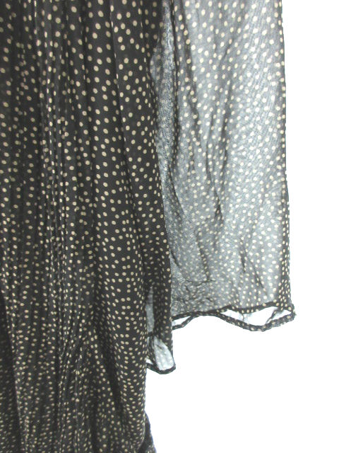 中古 レイビームス Ray Beams The Way Of Chic ワンピース ロング ミモレ ドット 七分袖 黒 ブラック Yt28 レディースの通販はau Pay マーケット ブランド古着のベクトル