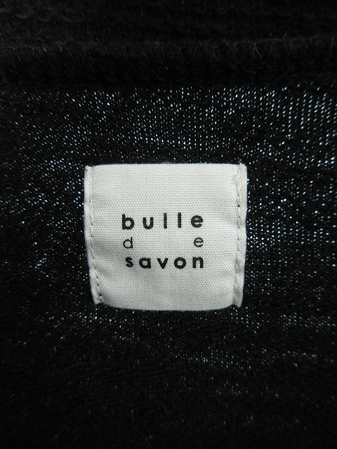 中古 ビュルデサボン Bulle De Savon ワンピース ひざ丈 オフタートル 長袖 ニット ウール アンゴラ混 F 黒 レディースの通販はau Pay マーケット ブランド古着のベクトル