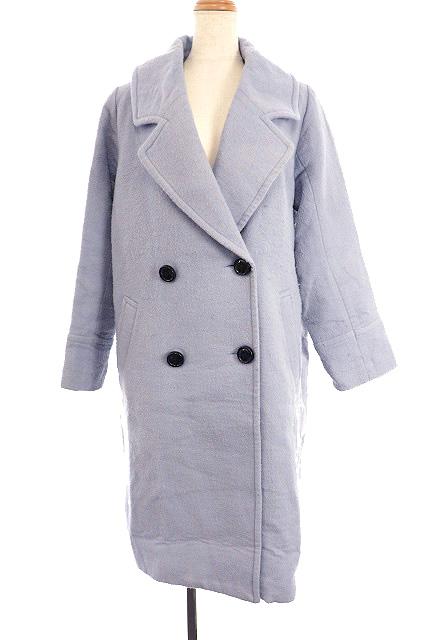 中古 ヘザー Heather コート チェスター 総裏地 ウール F 青 ブルー Jn4 レディースの通販はau Pay マーケット ブランド古着のベクトル
