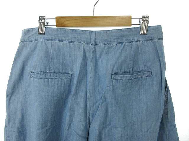 中古 Zara Basic Dept Z1975 Denim パンツ ワイド デニム調 ジップフライ M 水色 ライトブルー Yt34 レディースの通販はau Pay マーケット ブランド古着のベクトル