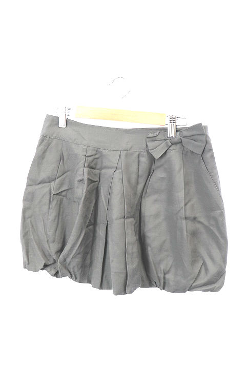 中古 ジルバイジルスチュアート Jill By Jillstuart スカート バルーン ミニ タック リボン S グレー Ri55 レディースの通販はau Pay マーケット ブランド古着のベクトル