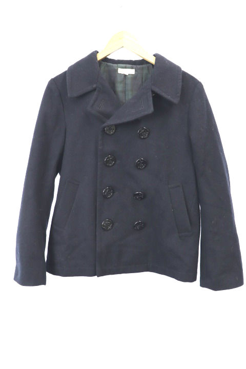 中古 Earth Music Ecology ピーコート Pコート ダブルボタン ウール M 紺 ネイビー Mo8 レディースの通販はau Pay マーケット ブランド古着のベクトル