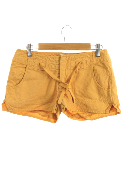 中古 ソアリーク Soareak パンツ ショート ホット ボタンフライ スリット リネン 麻 2 黄色 イエロー M2n15 レディースの通販はau Pay マーケット ブランド古着のベクトル