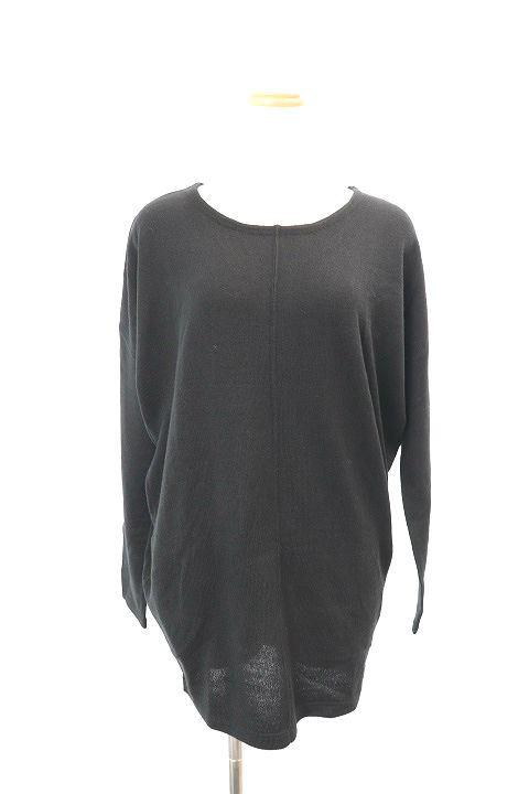 中古 スライ Sly ワンピース 長袖 ミニ ニット 1 黒 ブラック Rt32 レディースの通販はau Wowma ブランド古着のベクトル