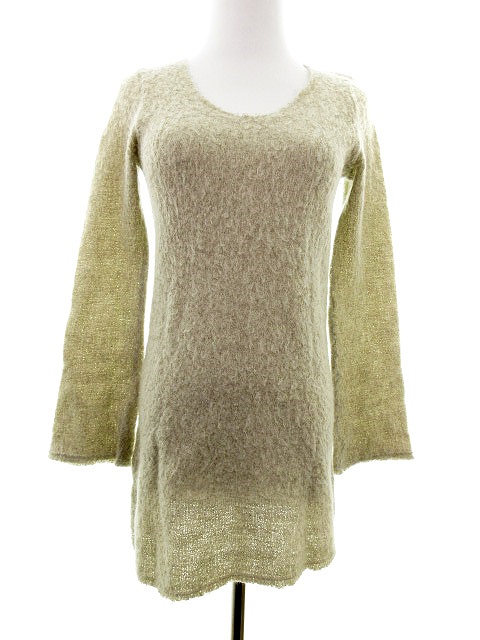 中古 ゴア Goa ワンピース チュニック 長袖 デコルテ F ベージュ M2 レディースの通販はau Pay マーケット ブランド古着のベクトル