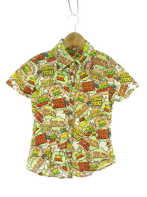 中古 ココルル Co Lu シャツ 半袖 総柄 S オレンジ Ck レディースの通販はau Pay マーケット ブランド古着のベクトル