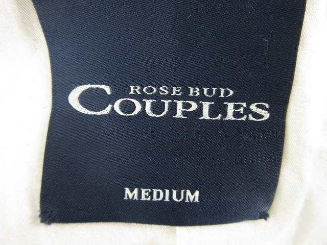 中古 ローズバッドカップルズ Rose Bud Couples コート ピーコート Pコート 無地 M 黒 ブラック M2 メンズの通販はau Pay マーケット ブランド古着のベクトル