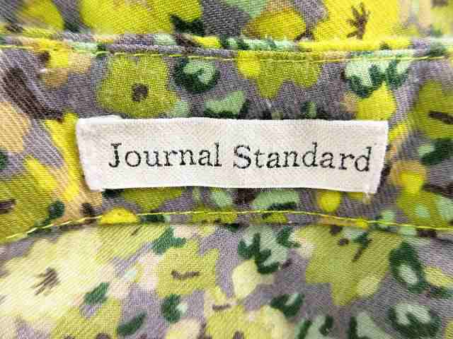 中古 ジャーナルスタンダード Journal Standard ワンピース シャツワンピ ミニ 長袖 花柄 黄 イエロー レディースの通販はau Pay マーケット ブランド古着のベクトル