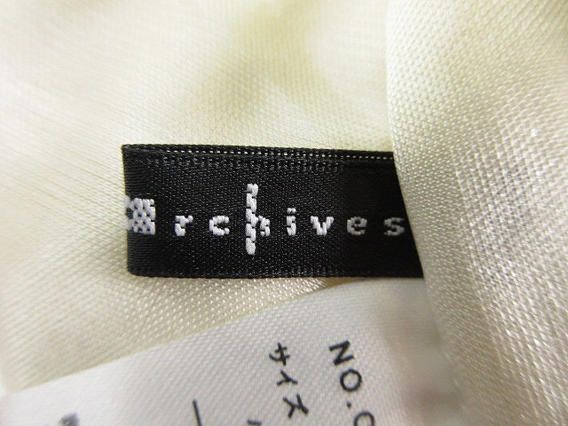 中古 未使用品 アルシーヴ Archives ワンピース キャミワンピ マキシ 花柄 M ベージュ Ck レディースの通販はau Wowma ブランド古着のベクトル