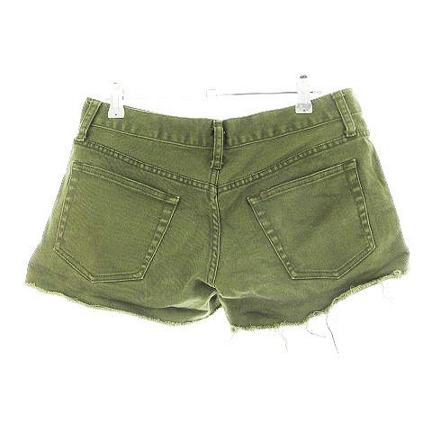 中古 マウジー Moussy パンツ ショート ショーパン 無地 2 カーキ Ck レディースの通販はau Pay マーケット ブランド古着のベクトル