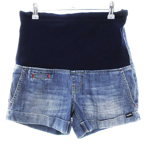中古 エックスガール X Girl マタニティ パンツ ショート ショーパン デニム Xs コットン 青 ボトムス レディースの通販はau Pay マーケット ブランド古着のベクトル