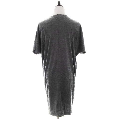 中古 アーノルドパーマー ワンピース ミニ 半袖 クルーネック ドルマンスリーブ 薄手 ロゴ 2 グレー レディースの通販はau Pay マーケット ブランド古着のベクトル