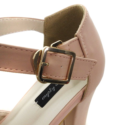 中古 ミスティウーマン パンプス オープントゥ セパレート ストラップ ハイヒール 無地 L ピンク 靴 レディースの通販はau Pay マーケット ブランド古着のベクトル