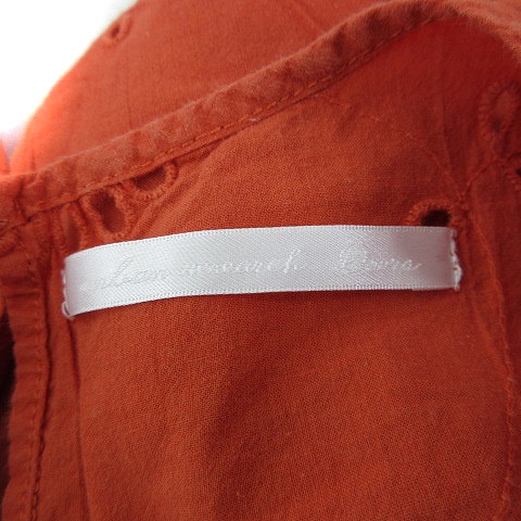 中古 アーバンリサーチ ドアーズ ブラウス カットソー 半袖 コットン 刺繍 One オレンジ トップス レディースの通販はau Pay マーケット ブランド古着のベクトル