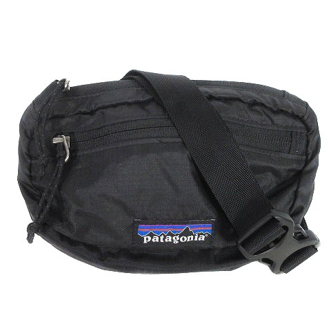 中古 パタゴニア ボディバッグ ウエストバッグ ウエストポーチ ワンショルダー ファスナー ナイロン ロゴ 黒の通販はau Pay マーケット ブランド古着のベクトル