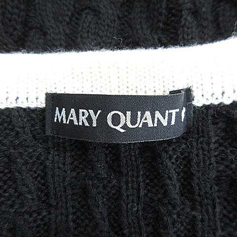 中古】マリークワント MARY QUANT ワンピース ニットワンピ ミニ 半袖 ...