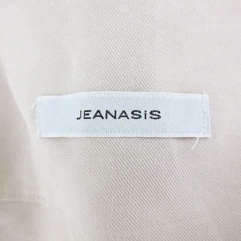 中古】ジーナシス JEANASIS ブラウス カットソー 五分袖 オフ