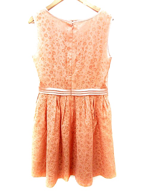 中古 ロペピクニック Rope Picnic ワンピース ひざ丈 ノースリーブ 花柄 38 オレンジ o13 レディースの通販はau Pay マーケット ブランド古着のベクトル