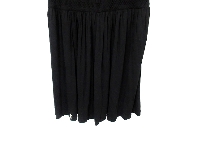 中古 ポール ジョー シスター Paul Joe Sister ワンピース ノースリーブ ひざ丈 36 黒 ブラック Akk7 レディースの通販はau Pay マーケット ブランド古着のベクトル