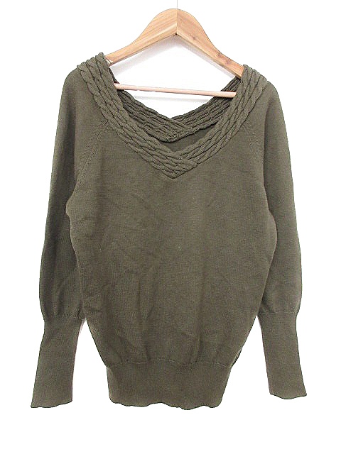 中古 アンタイトル Untitled ワンピース チュニック ニット 長袖 2 茶色 ブラウン m レディースの通販はau Pay マーケット ブランド古着のベクトル