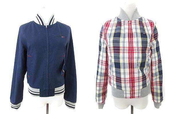 tommy jeans tartan hoodie