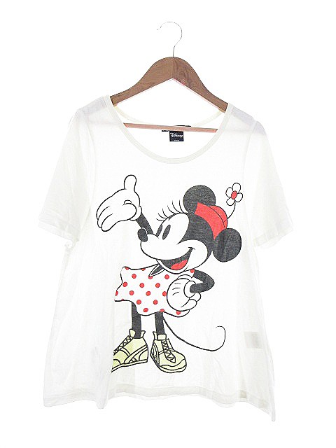 中古 ディズニー Disney フラボア Frapbois Tシャツ カットソー 半袖