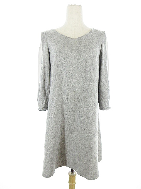 中古 トランテアン ソン ドゥ モード 31 Sons De Mode ワンピース ミニ 七分袖 切替 38 グレー m レディースの通販はau Pay マーケット ブランド古着のベクトル