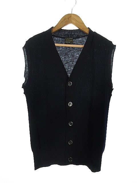 中古 ルトロワ Letroyes ニット ベスト 前開き S 紺 ネイビー Akk43 レディースの通販はau Pay マーケット ブランド古着のベクトル