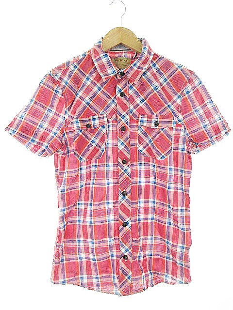 中古 ベルシュカ Bershka シャツ 半袖 チェック S 赤 レッド m27 メンズの通販はau Pay マーケット ブランド古着のベクトル