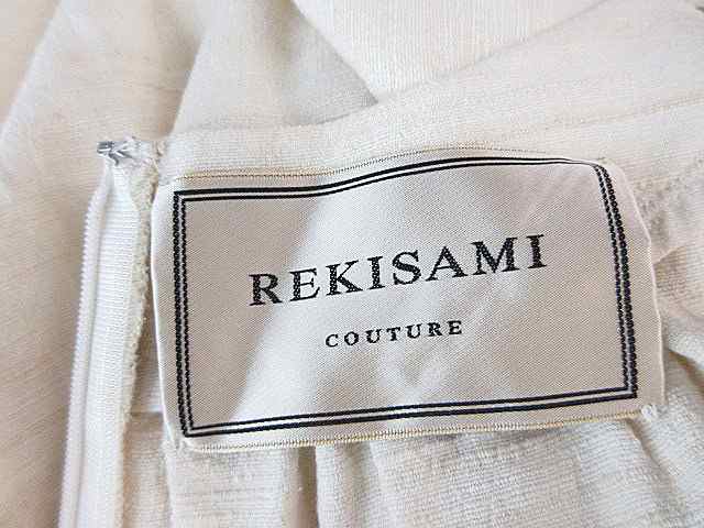 中古 レキサミ Rekisami Couture ワンピース ミニ 長袖 刺繍 36 ベージュ m15 レディースの通販はau Pay マーケット ブランド古着のベクトル