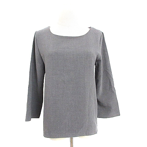 中古 カプリシューレマージュ Capricieux Le Mage ワンピース チュニック 七分袖 ジップ ストライプ 38 グレーの通販はau Pay マーケット ブランド古着のベクトル