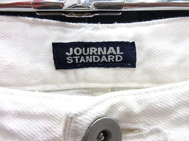 【中古】ジャーナルスタンダード JOURNAL STANDARD パンツ チノパン ロング ストレート 34 白 ホワイト /TI レディース｜au  PAY マーケット