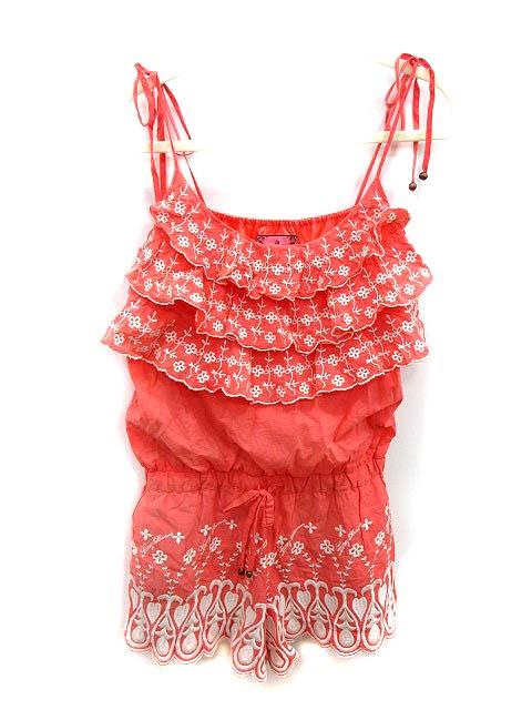 中古 ハニーバンチ Honey Bunch パンツ サロペット オールインワン F オレンジ Yi レディースの通販はau Pay マーケット ブランド古着のベクトル