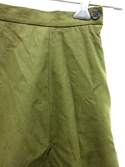 中古 チャオパニック Ciaopanic Refined Clothing スカート フレア ミモレ ロング 麻 リネン F カーキ 緑 グリーン Auの通販はau Pay マーケット ブランド古着のベクトル