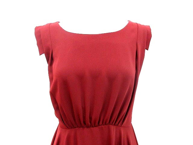 中古 アナザーエディション クロア Another Edition Croix ワンピース フレア ミニ フレンチスリーブ 赤 Yk レディースの通販はau Pay マーケット ブランド古着のベクトル