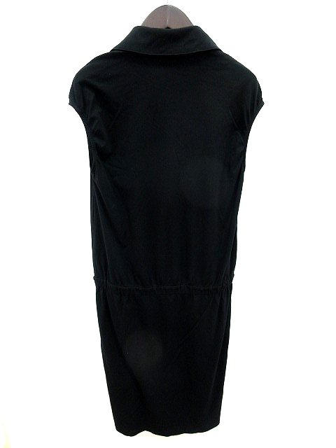 中古 デプレ Des Pres トゥモローランド ワンピース ロング スキッパーカラー ノースリーブ 黒 レディースの通販はau Pay マーケット ブランド古着のベクトル