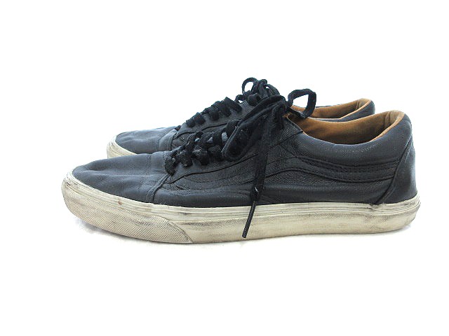 中古 バンズ Vans スニーカー シューズ ローカット レザー 28 黒 ブラック Ct メンズの通販はau Pay マーケット ブランド古着のベクトル