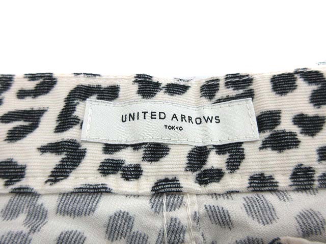 中古 ユナイテッドアローズ パンツ スキニー コーデュロイ ヒョウ柄 レオパード 38 白 ホワイト Kb レディースの通販はau Pay マーケット ブランド古着のベクトル