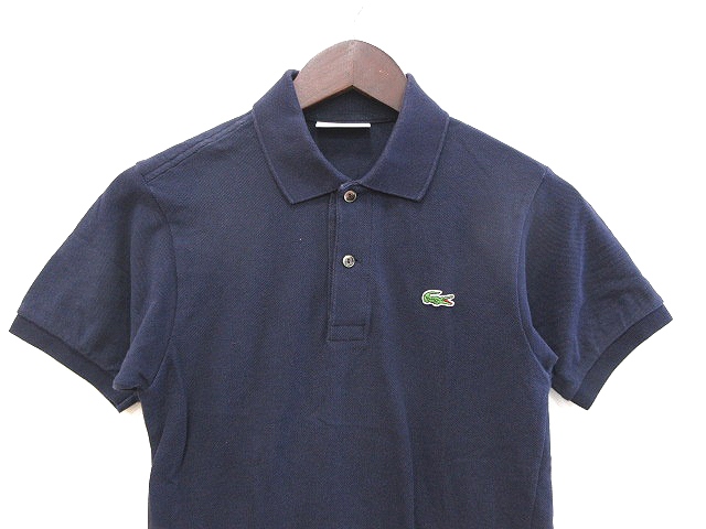 中古 ラコステ Lacoste ポロシャツ 半袖 鹿の子 1 紺 ネイビー Ct レディースの通販はau Pay マーケット ブランド古着のベクトル