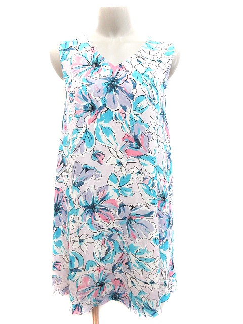 中古 スナイデル Snidel Usagi Limited ワンピース フレア ミニ ノースリーブ 花柄 F マルチカラー Ct レディースの通販はau Pay マーケット ブランド古着のベクトル