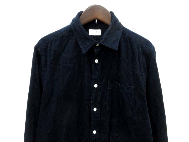 中古 グローバルワーク Global Work シャツ 長袖 コーデュロイ M 紺 ネイビー Yi メンズの通販はau Pay マーケット ブランド古着のベクトル