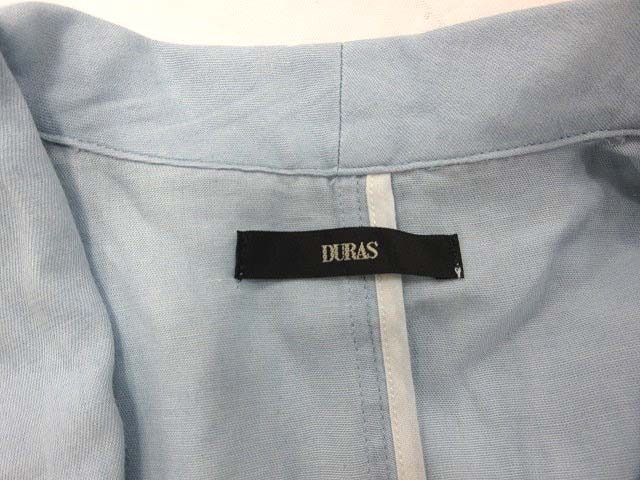 中古 デュラス Duras テーラードジャケット F 水色 ライトブルー Kb レディースの通販はau Pay マーケット ブランド古着のベクトル