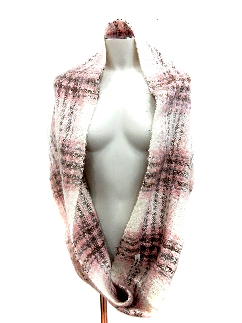 中古 ミッシュマッシュ Misch Masch マフラー ストール チェック ピンク 白 ホワイト Rt レディースの通販はau Pay マーケット ブランド古着のベクトル