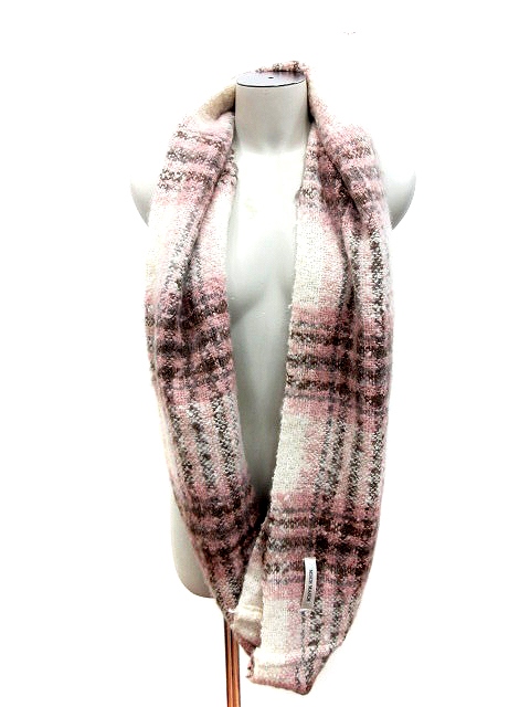 中古 ミッシュマッシュ Misch Masch マフラー ストール チェック ピンク 白 ホワイト Rt レディースの通販はau Pay マーケット ブランド古着のベクトル