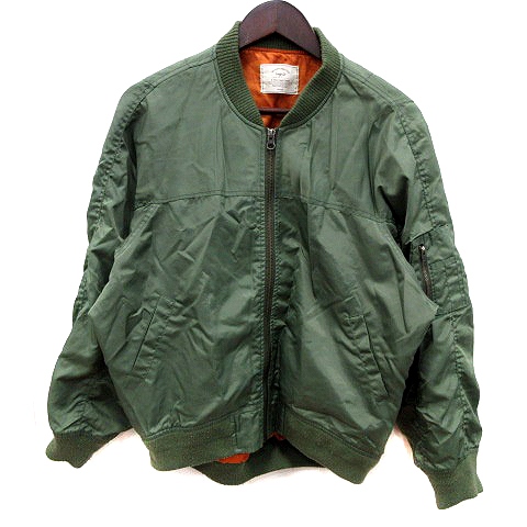 中古 アングリッド Ungrid フライトジャケット Ma 1 エムエーワン 総裏地 F カーキ Ms レディースの通販はau Pay マーケット ブランド古着のベクトル