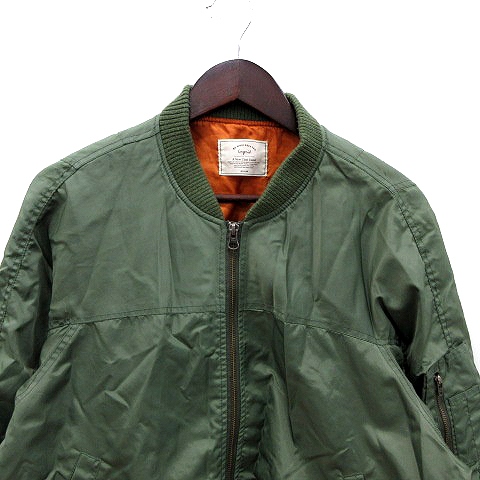中古 アングリッド Ungrid フライトジャケット Ma 1 エムエーワン 総裏地 F カーキ Ms レディースの通販はau Pay マーケット ブランド古着のベクトル