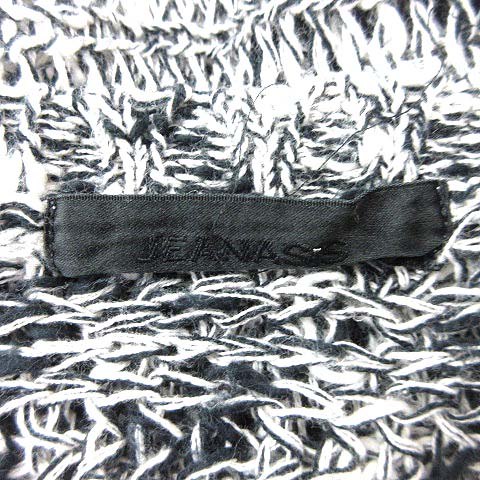 中古 ジーナシス Jeanasis ニットワンピース ひざ丈 ドルマンスリーブ 長袖 F 黒 ブラック 白 Yk レディースの通販はau Pay マーケット ブランド古着のベクトル