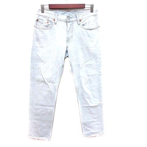 中古 リーバイス Levi S デニムパンツ ジーンズ ボタンフライ W26 水色 Yk メンズの通販はau Pay マーケット ブランド古着のベクトル